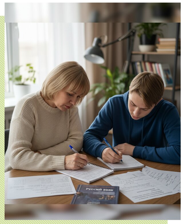 Репетитор по русскому языку для школьников 8 класса в Вичуге